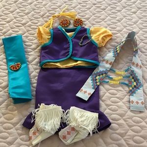 Kaya’s ceremonial outfit